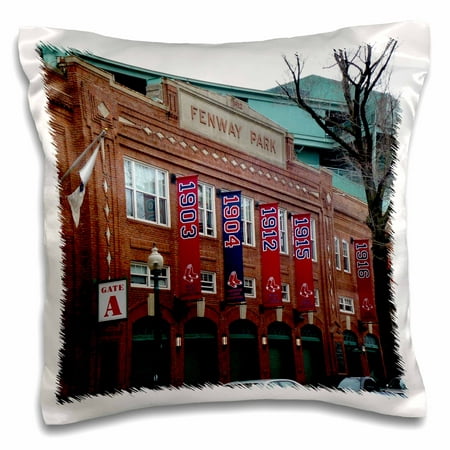 3dRose Fenway Park just days before the celebration of its hundredth anniversary - Pillow Case, 16 by