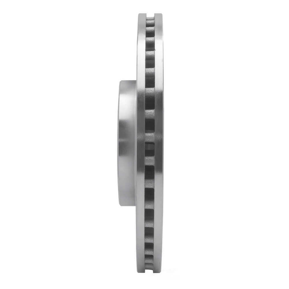 Dynamic Friction Company 631-27038L DFC Brake Rotor - Drilled And Slotted - Silver