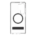 thumbnail image 3 of ZAGG Piccadilly Snap Kickstand Case + Magnet - Samsung Galaxy S25 Ultra-Clear/Black, 3 of 5