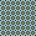 thumbnail image 1 of Ahgly Company Machine Washable Indoor Square Transitional Tiffany Blue Area Rugs, 4' Square, 1 of 7
