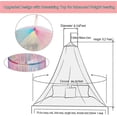 thumbnail image 4 of Rainbow Bed Canopy for Girls Mosquito Net, Easy Installation Princess Canopy for Kids Bed Room Decor, 4 of 4