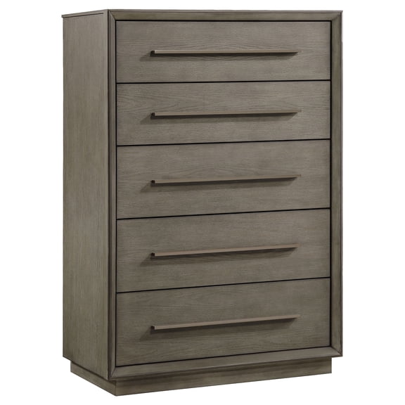 Durango 5-drawer Bedroom Chest Taupe Oak