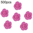thumbnail image 2 of SPRING PARK 500Pcs 3.5cm Artificial PE Foam Rose Head Flower for DIY Bear Doll Wedding Home Decor, 2 of 7