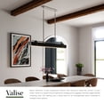 thumbnail image 4 of PD307960ANTL-Kuzco Lighting-Valise - 60 Inch 60W LED Pendant-Aged Nickel Finish, 4 of 7