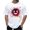 White, variant on FDGIU 2025 Men's Halloween Graphic Tee; Funny Graffiti Crewneck T-Shirts, Loose Fit Short Sleeve Novelty Top, Dark Casual Halloween Shirt