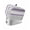 Purple, variant on Purple Grey Toaster Cover 4 Slice, Chic Garden Floral Stripe Aesthetic Flower Dustproof Bread Machine Oven Cover with Storage Pockets, Fits Most Kitchen Toasters Protector