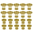 thumbnail image 4 of Dwellnix Set of 10&nbsp; Wedding Flower Stands, Gold Finish, Round Base Design, Sturdy Steel Construction, Ideal for Weddings and Home Decor, 4 of 6