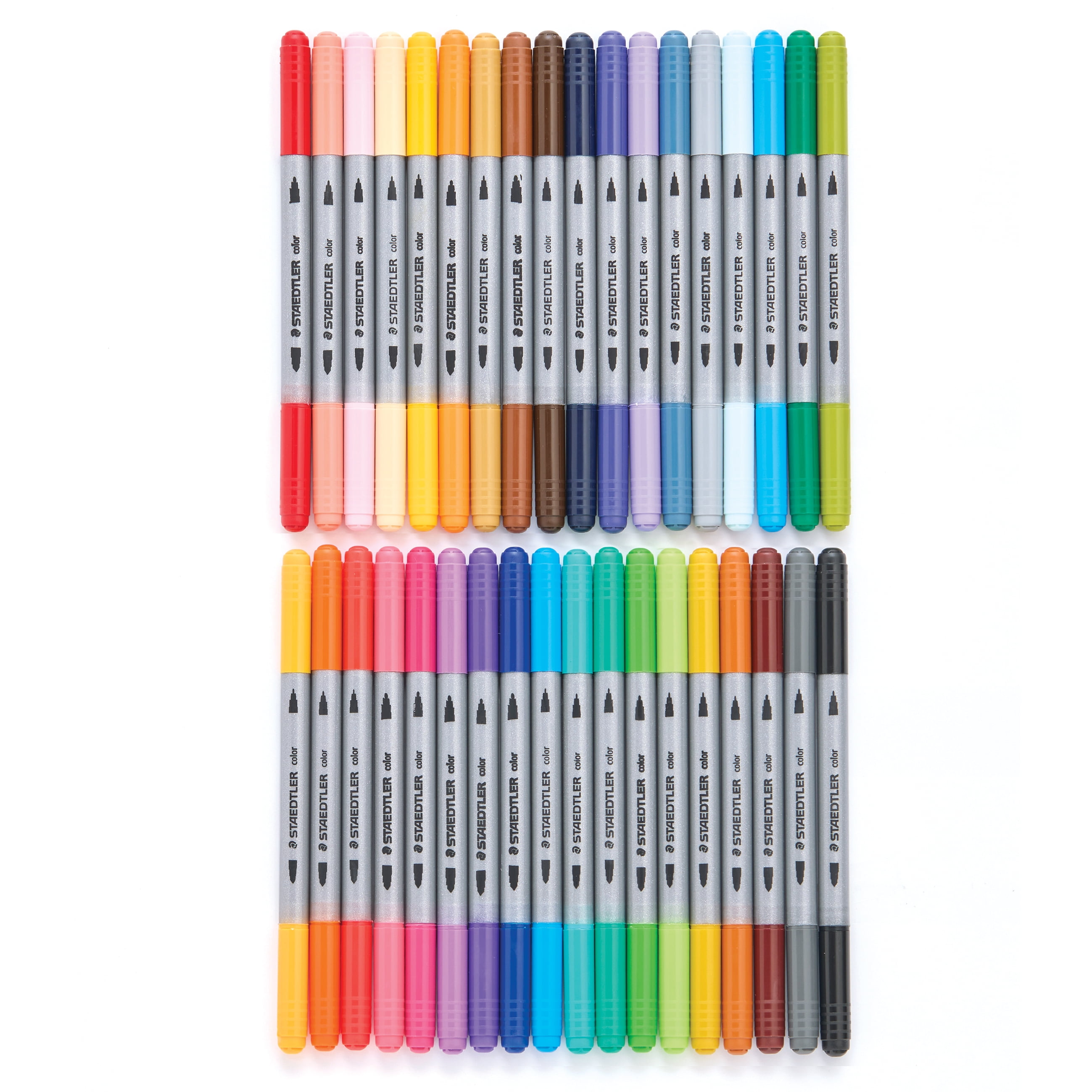 Staedtler marqueurs feutre a double pointe 36 pièces Ensemble de 36