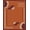 Orange, Pattern 3, variant on ODIKA 8'x10' Washable Area Rug Durable, Non-Slip Rust and Burgundy Art Design Geometric Corners with Bold Accents for Living Room, Under Sectional, Family