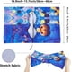 thumbnail image 2 of Funda de libro elástica con diseño de mariposa azul y flor rosa, lavable, reutilizable, de nailon y poliéster, ideal para cuadernos., 2 of 9