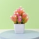 thumbnail image 4 of Artificial Silk Flower Arrangement in Weighted Pot for Home Office Decor - 1 Piece, 4 of 6