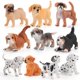 thumbnail image 1 of Simulation Pet Puppy Animal Cute Spotty Dog Figurines Animaux Collie Teaching Aids Model Ornament Early Childhood Education ToysZQ198 He Qiyong unisex, 1 of 1