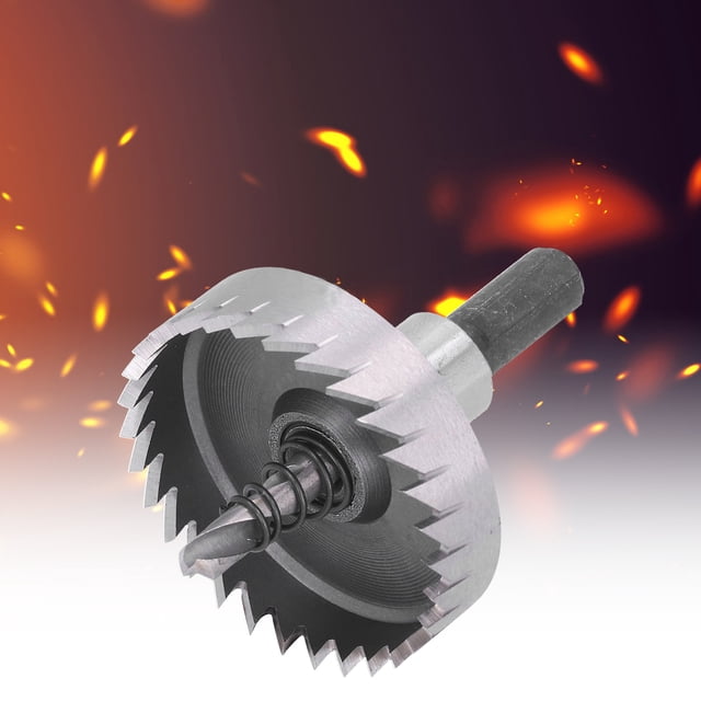 Sierra De Para Metal, Perforadora De 53 Mm De Apertura Máxima Duradera Con Borde Afilado Para Perforación De Metal Para Perforación De aleación De Aluminio Para