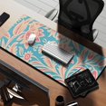 thumbnail image 2 of Long Mouse Pads for Desk,Blue and Pink Pioneer Flower Desk Mats on Top Of Desks, Desk Mouse Pad Extra Large with 3mm Non-Slip Base and Stitched Edge for Gaming,Office,Work,Home 35.4"x15.7", 2 of 6