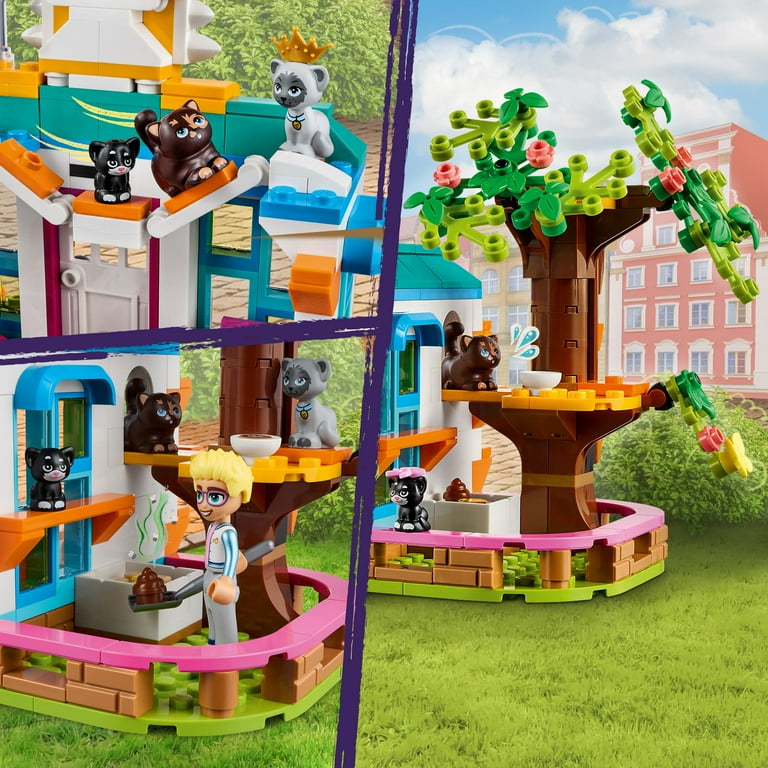 Adorable LEGO Friends Cat Hotel 41742, Kids Pet Care Toy & Kittens Adorable LEGO Friends Cat Hotel 41742, Kids Pet Care Toy & Kittens