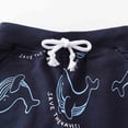 thumbnail image 4 of MEZZALL Toddler Boys Knit Shorts Animal Graphic Drawstring Trunks Cotton Shorts Beach Bathing Little Boys Bottoms Soft, 5-6 Years, 4 of 8