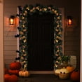 thumbnail image 4 of EGNMCR Halloween Maple Leaf String Lights Ghost Festival Horror Decoration Thanksgiving Small Lights Maple Leaf Light String, 4 of 5