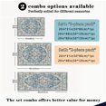 thumbnail image 3 of Kitchen Rugs Sets of 3 Non Slip Washable Kitchen Mats for Floor, Waterproof Kitchen Runner Rug, Floor Mat Carpet for Entryway, Laundry, Sink, Hallway, Bathroom, 3 of 10