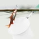 thumbnail image 3 of Red telescópica extensible para desnatar camarones y peces para acuario, estanque de peces (redondo verde), 3 of 7