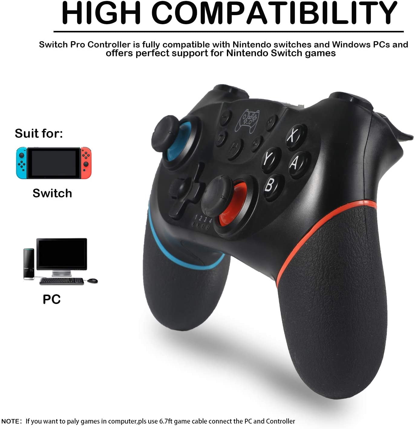 switch pro controller bluetooth pc