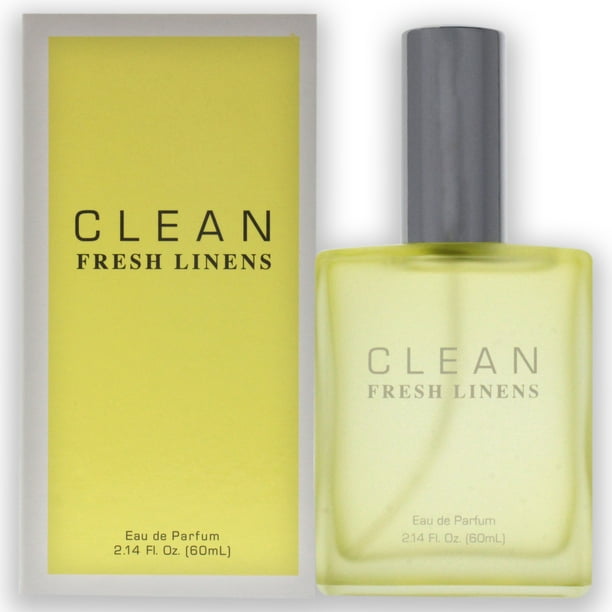 Fresh Linens by Clean for Women - 2.14 oz EDP Spray - Walmart.com