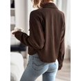 thumbnail image 4 of Manteau Décontracté pour Femmes Tempérament 2023 Couleur Unie Mode Tout-Aller, 4 of 5