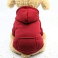 thumbnail image 2 of Matoen Dog Hoodies Winter Coat for Large Medium Dogs, Pullover Dog Warm Coat Hooded Sweatshirt, Dog Fleece Hoodie Coat for Winter Cold Weather, 2 of 4