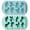 B003- Turquoise, variant on Food-Grade Silicone Baking Molds, Candy Molds Silicone, 10X6 In, Mint Green, 1 Pc, Brachiosaurus Triceratops Stegosaurus, Cake Pop Supplies, Baking Tools, Freezer Silicone Molds