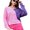 Pink, variant on Lovskoo Sweaters for Women Trendy Casual Long Sleeve Loose V Neck Sweater Pullver Blouse Beige