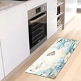 thumbnail image 5 of Coolnut Butterfly in Flowers Bath Mat, Dry Quickly Non Slip Absorbent Bath Rug, Soft Living Room Bedroom Home Floor Mats, Bath Mats for Bathroom, Tub and Shower 20" x 39" Home Decor, 5 of 7