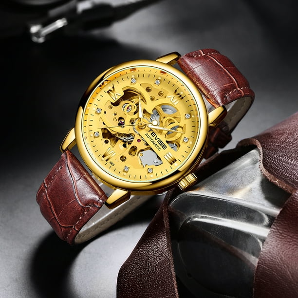 Montre mécanique squelette new arrivals