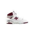 thumbnail image 3 of New Balance 650R Mens White Burgundy Size 10.5, 3 of 5