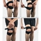 thumbnail image 5 of 2 unidades de rodillera doble, rodillera, soporte de silicona, inserto de neopreno ajustable para correr, artritis, tenis, baloncesto, 5 of 5