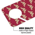 thumbnail image 2 of Wonder Woman Movie Red Logo Pattern Plastic Door Knob Hanger Sign, 2 of 7