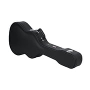 Gator Cases Hard Shell Wood Protective Case for 3/4 Size Acoustic Guitars, Black