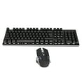 thumbnail image 2 of Combo de teclado y ratón RGB con retroiluminación LED, batería recargable de 2000 mAh, 7D, 3200 DPI, inalámbrico, para PC y gamers., 2 of 14