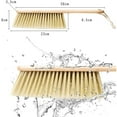 thumbnail image 5 of FZFLZDH Hand Broom Cleaning Brushes with Wooden Handle-Soft Bristles Dusting Brush for Cleaning Car/Bed/Couch/Draft/Garden/Furniture, 5 of 5