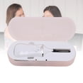 thumbnail image 6 of Riousery Electric Heated Eyelash Curler, Rechargeable Lash Curler with 3 Temperature Modes & 3 Replacement Brush Heads, Portable USB Charging Makeup Tool, White, 6 of 9