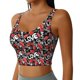 thumbnail image 2 of Balery Graffiti Valentine Day Sujetadores deportivos con espalda cruzada para mujer, acolchados, sin costuras, de alto impacto, ideales para yoga, gimnasio, entrenamiento y fitness.-Small, 2 of 8