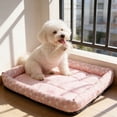 thumbnail image 5 of Qocolcyl Floral Square Washable Dog Bed Cushion,Thick Non Slip Soft Breathable Pet Sleeping Sofa Mattress for Small Medium Dogs All Season Use, 5 of 6