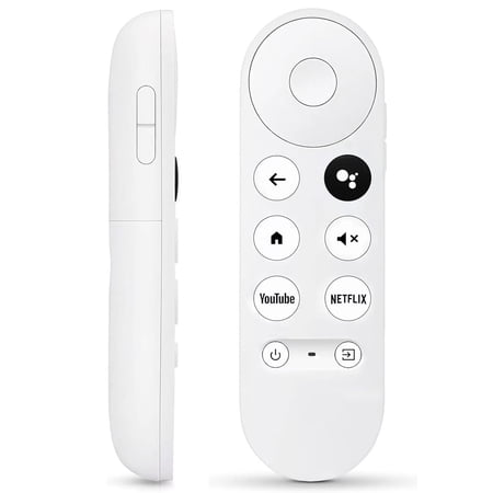 Voice Remote for Google Chromecast with Google TV (4K/HD), Replacement for G9N9N GA01920-US GA01409-US