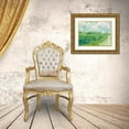 thumbnail image 3 of Vincent, van Gogh 14x12 Gold Ornate Wood Framed with Double Matting Museum Art Print Titled - Green Wheat Fields, Auvers, 3 of 4