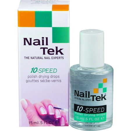 Therapies 10-Speed Polish Drying Drops, Thoroughly dries polish to a smooth, hard and shiny finish in 5-7 minutes By Nail