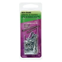 Hillman 122522 Wire Brad Nail, 1 in, Steel, Galvanized