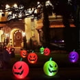 thumbnail image 2 of Halloween Inflatables, 24 Inch Halloween Decorations Blow-up Pumpkin With Built-in Battery Powered, 2 of 5