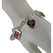Premier Designs Silver Tone Photo Charm Bracelet for Women