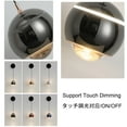 thumbnail image 6 of FSLiving Touch Dimmer Accent Downlight 3000K Euphotic Decorative Wall Light, UL Plug-in Cord Dimmable 7W COB LED Bedside Lamp Wall Lantern Matte White Wall Sconce for Bathroom Bedroom Living Room, 6 of 8