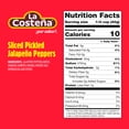 thumbnail image 2 of (12 pack) La Costeña Pickled Sliced Jalapenos, 28 oz, 2 of 7