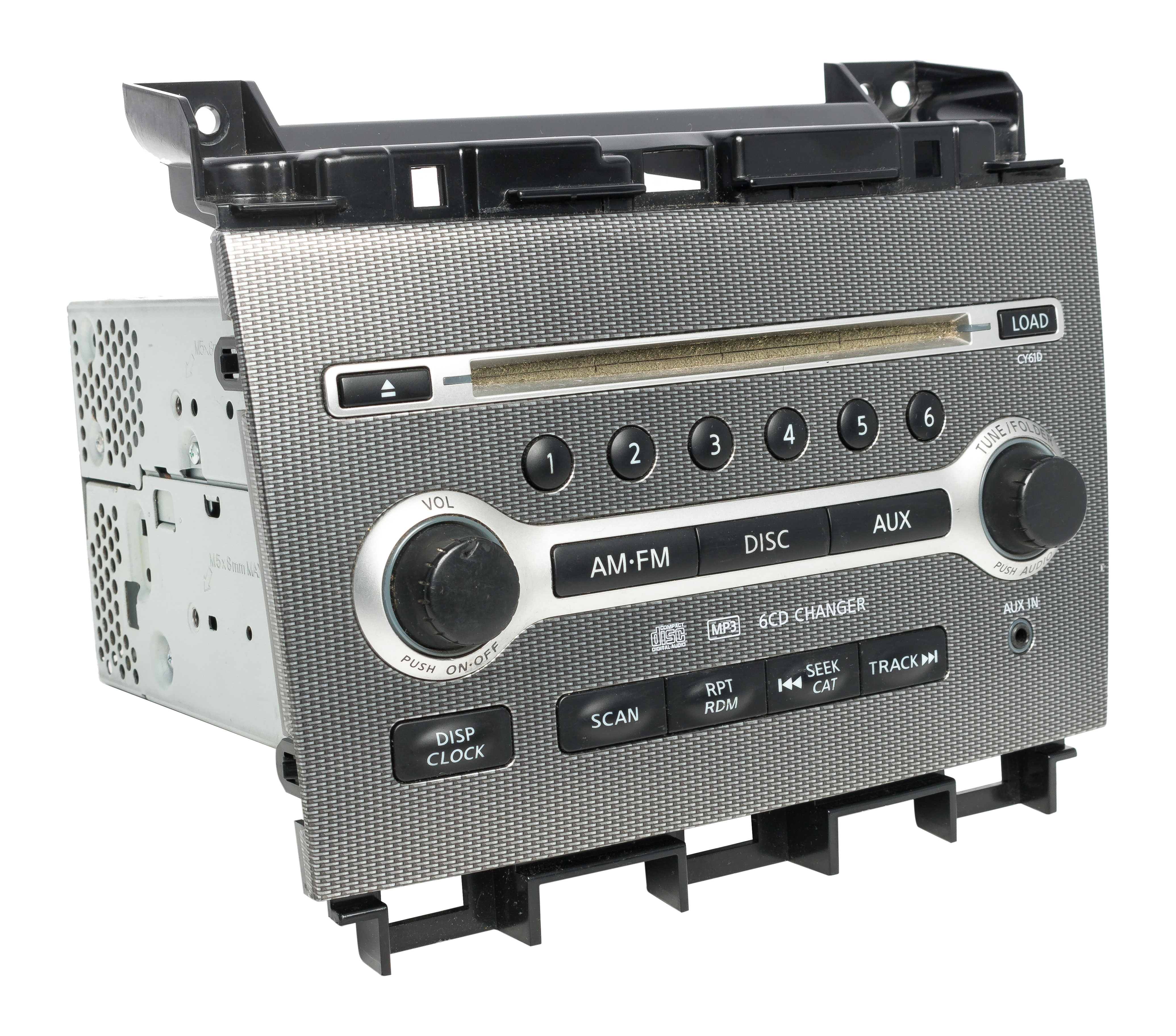 Restored 1 Factory Radio 0910 Nissan Maxima AM FM 6 Disc CD w Aux 281859N72B Face CY61D (Refurbished)