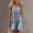 Light Blue, variant on Elvqul Womens Cami Dresses Crewneck Long Dresses Pullover Summer Solid Dresses for Women